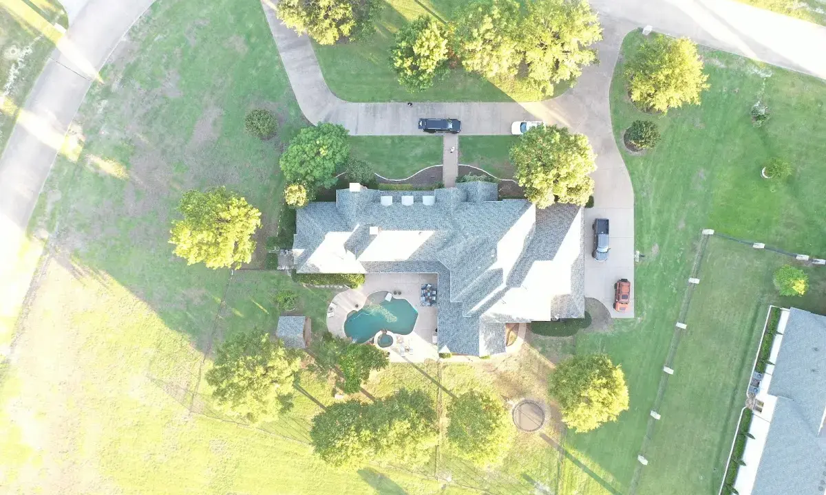 New shingle roof installation on a home in Virginia Beach